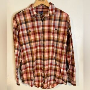 Patagonia Men's Organic Cotton Plaid Button-Up